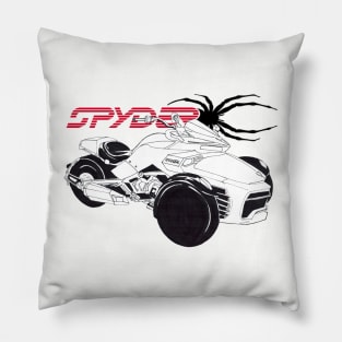 2023 Can-Am Spyder F3 White Pillow