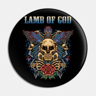 LAMB OF GOD BAND XMAS Pin