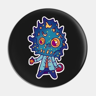 skull halloween Fire styles Galaxy Pin