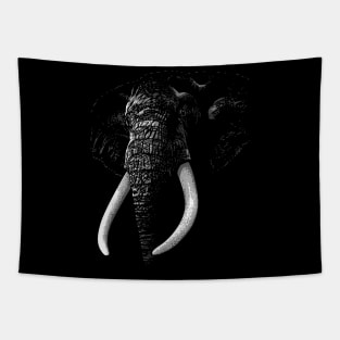 Elegant Elephant Tapestry