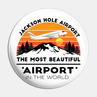 Jackson Hole Airport The Most Beautiful Airports In the World Exclusive Wyoming Pin