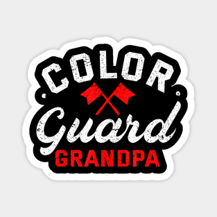Color Guard Grandpa Dad Father Magnet