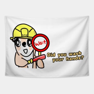 Be A "Wash Your Hands" Reminder Tapestry