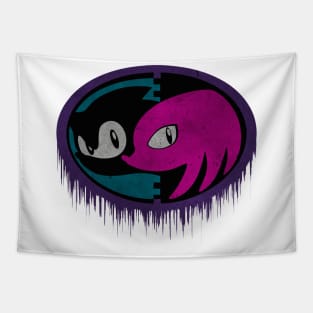 Sonic & Knuckles Logo (Radical Skadattle) Tapestry