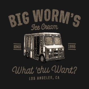 big worm black white T-Shirt