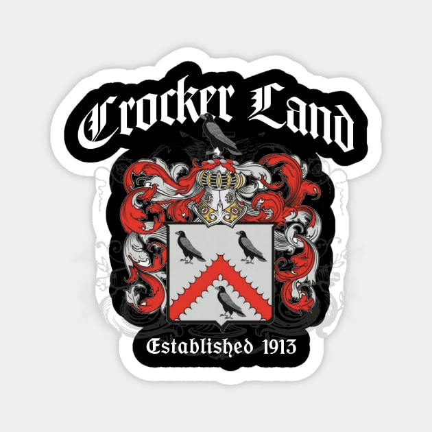 Crocker Land Magnet by MindsparkCreative