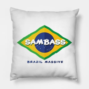 Sambass Massive - Brazil Drum N Bass Sound Pillow