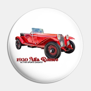 1930 Alfa Romeo 6C1750 Sports Zagato Pin