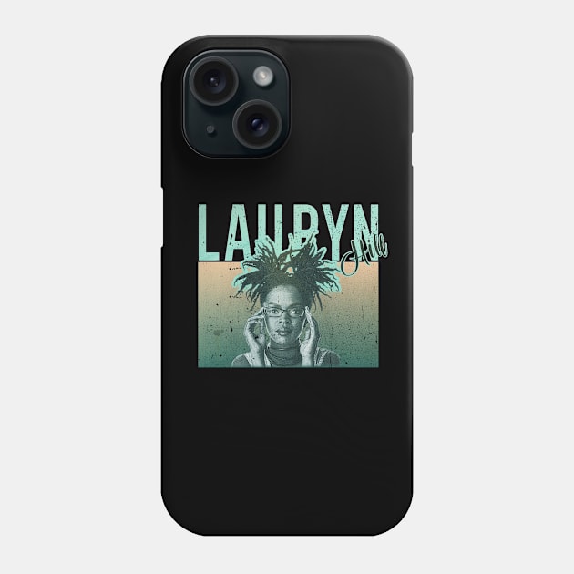 Vintage Bootleg Lauryn Hill - Distressed Phone Case by Skate Merch