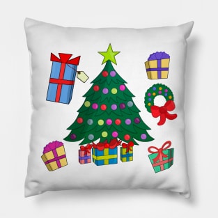 Christmas Holiday Night Gifts Pillow