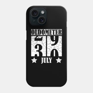 Oldometer 30th Birthday - July Phone Case