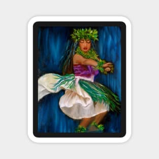 Merrie Monarch Hula Magnet