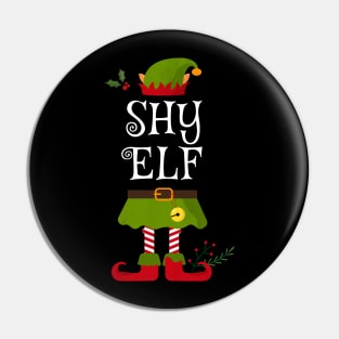 Shy Elf Shirt , Family Matching Group Christmas Shirt, Matching T Shirt for Family, Family Reunion Shirts Pin