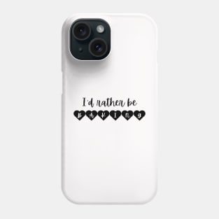 I'd Rather be Baking Funny Baking Phone Case