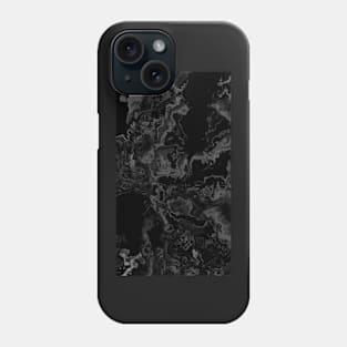 Black Marble Phone Case