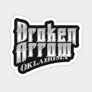 Vintage Broken Arrow, OK Magnet