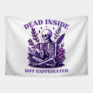 Dead Inside But Caffeinated Tapestry