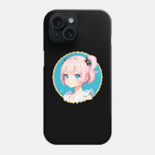 Cute Girl Illustrata Phone Case