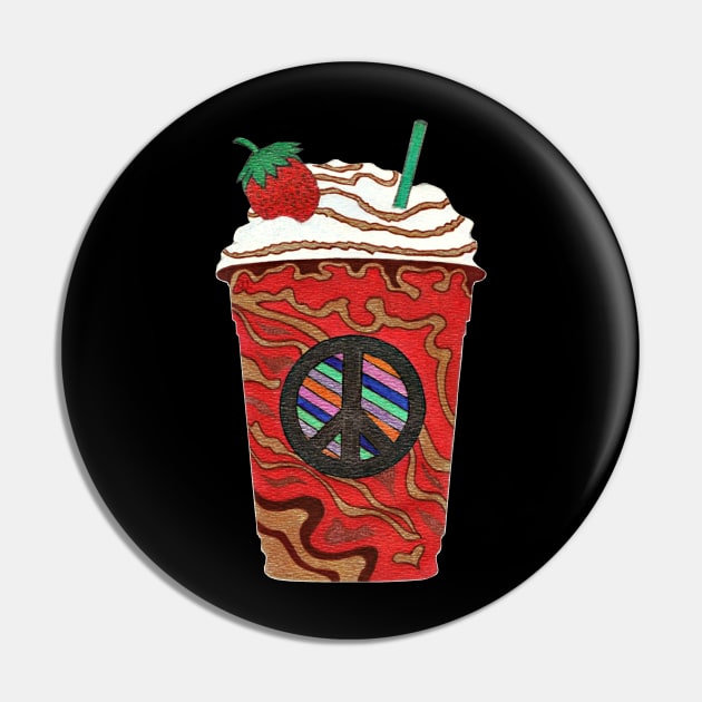 Peace Frapp Pin by ARTWORKandBEYOND