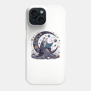 astrological cat astral astrology Phone Case