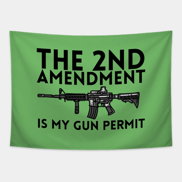 2nd Amendment Tapestry by François Belchior