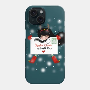 LETTER TO SANTA CLAUS Phone Case