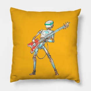 Robot Rock Pillow