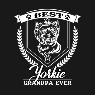 Yorkie Grandpa T-Shirt