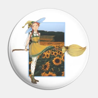 SunFlower Witch Pin