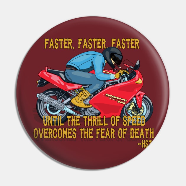 Thrill of speed Pin by FullTuckBoogie