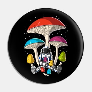 Psychedelic Astronaut Psychonaut Pin