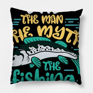 Funny Fishing Motive Pillow