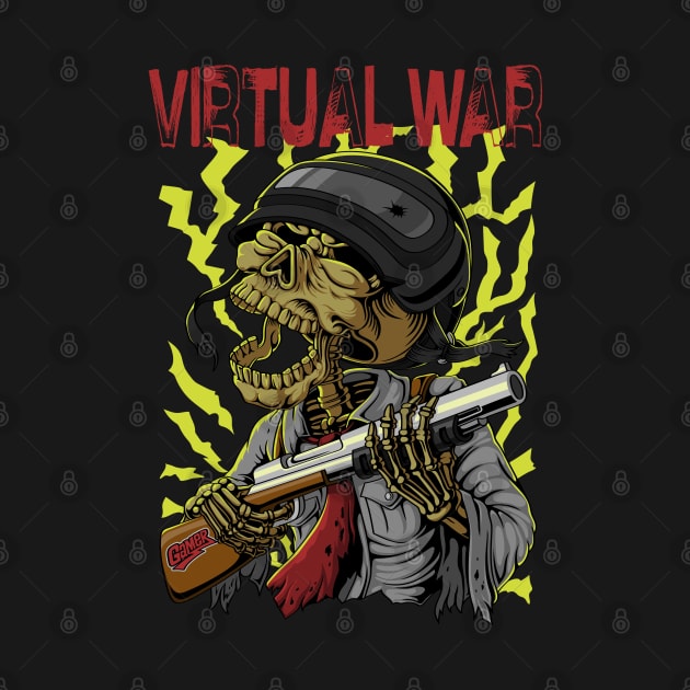 Virtual Skeleton War by Mako Design 