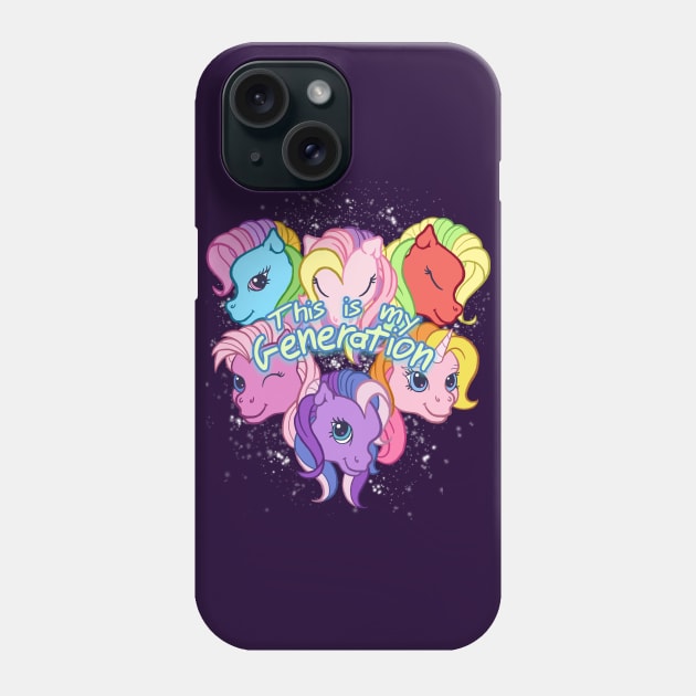This is My Generation Phone Case by Scámarca Productions