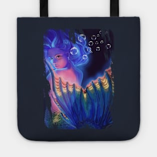 Neon Mermaid Tote