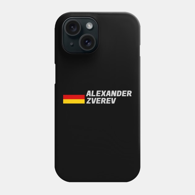 Alexander Zverev Phone Case by mapreduce