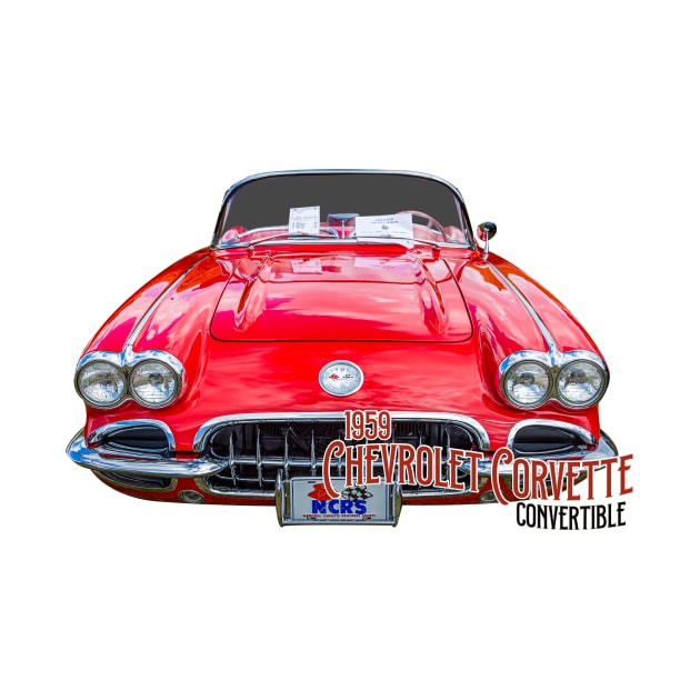 1959 Chevrolet Corvette Convertible by Gestalt Imagery