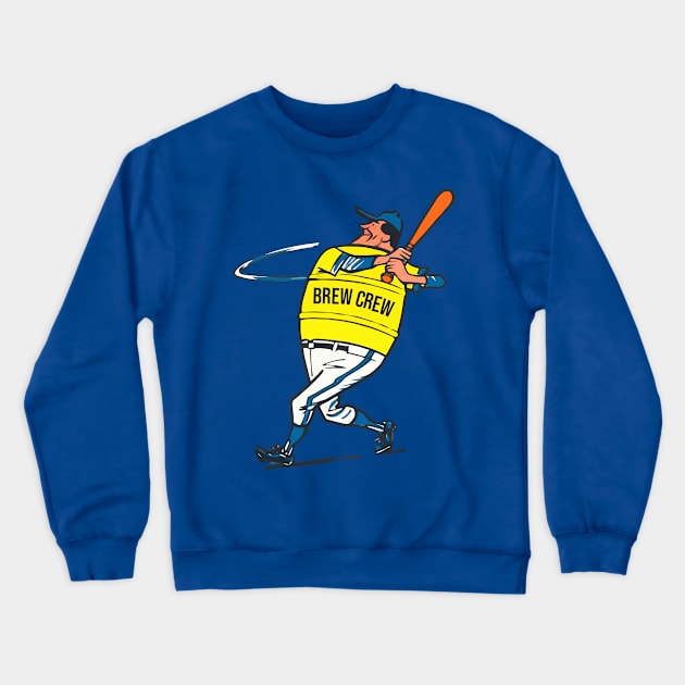 darklordpug Barrel Man Crewneck Sweatshirt