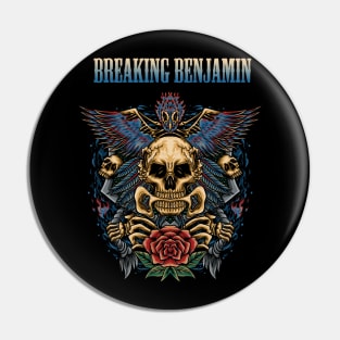 BREAKING BENJAMIN BAND Pin