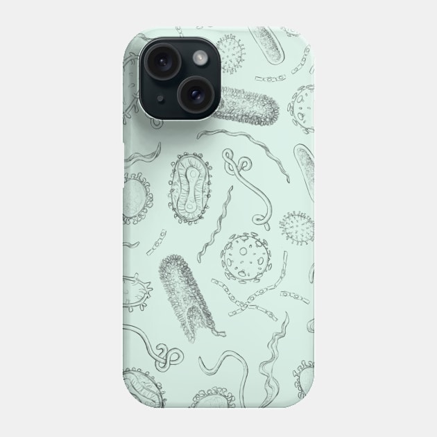 Deadly Diseases Design Phone Case by ellemrcs