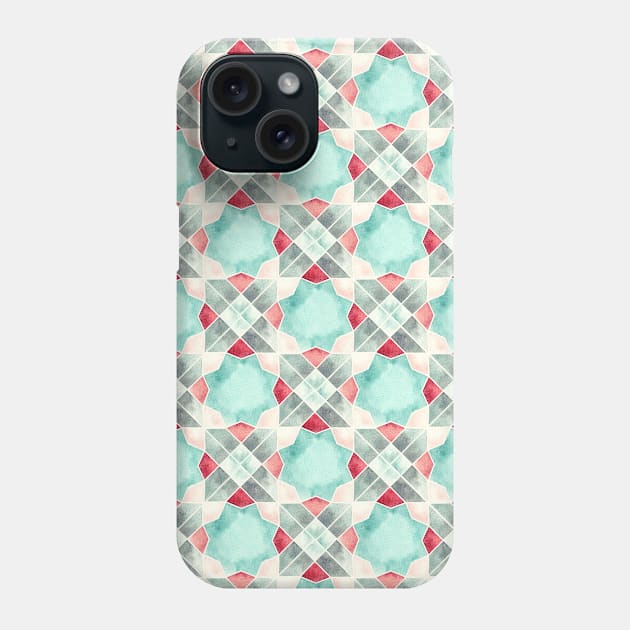 Islamic geometric pattern #13 Phone Case by GreekTavern