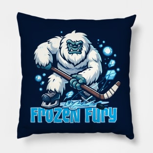 Frozen Fury - Yeti Pillow