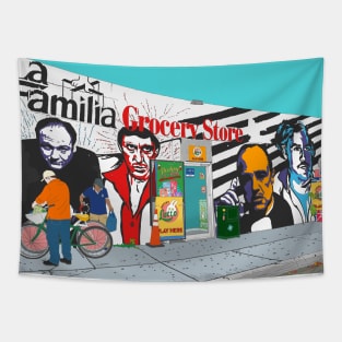 A Shop in Miami Wynwood Tapestry