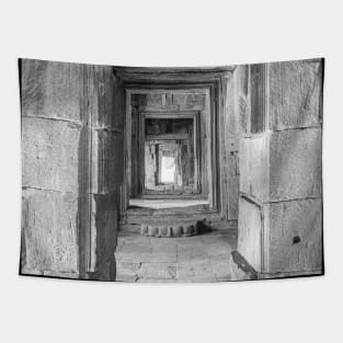 Portal After Portal, Baphuon Temple - BW Tapestry