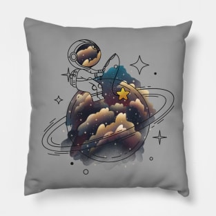 Fishing Star Space Pillow