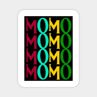 Funny Momo Magnet