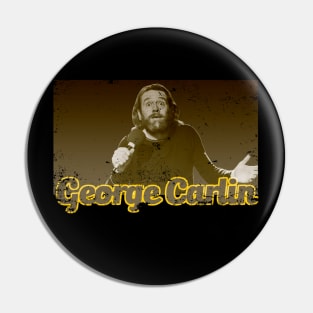 George Carlin Vintage Pin