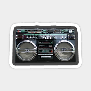 Ghetto Blaster Magnet