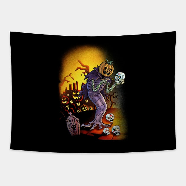 Halloween Spirit Tapestry by Rubtox