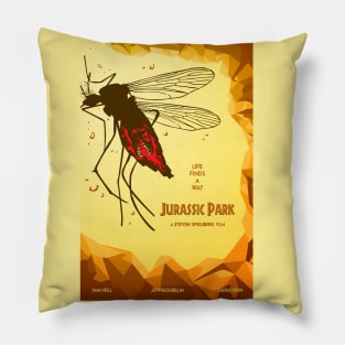 Jurassic park minimalist poster Pillow